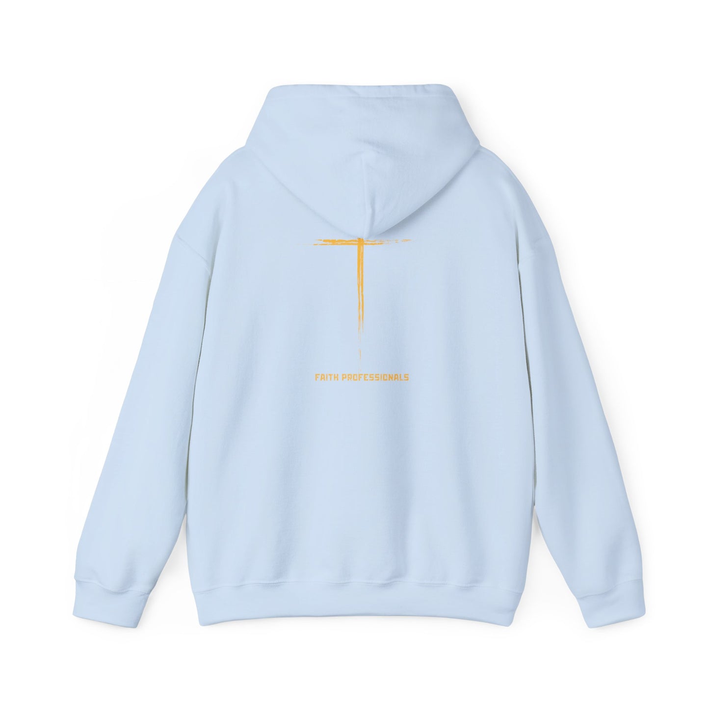 Hoodie — 'Without work is Dead' Gold Baroque Graphic Hooded Sweatshirt