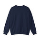 Crewneck Sweatshirt — "Held By Grace" Minimal Line Art Hands Design