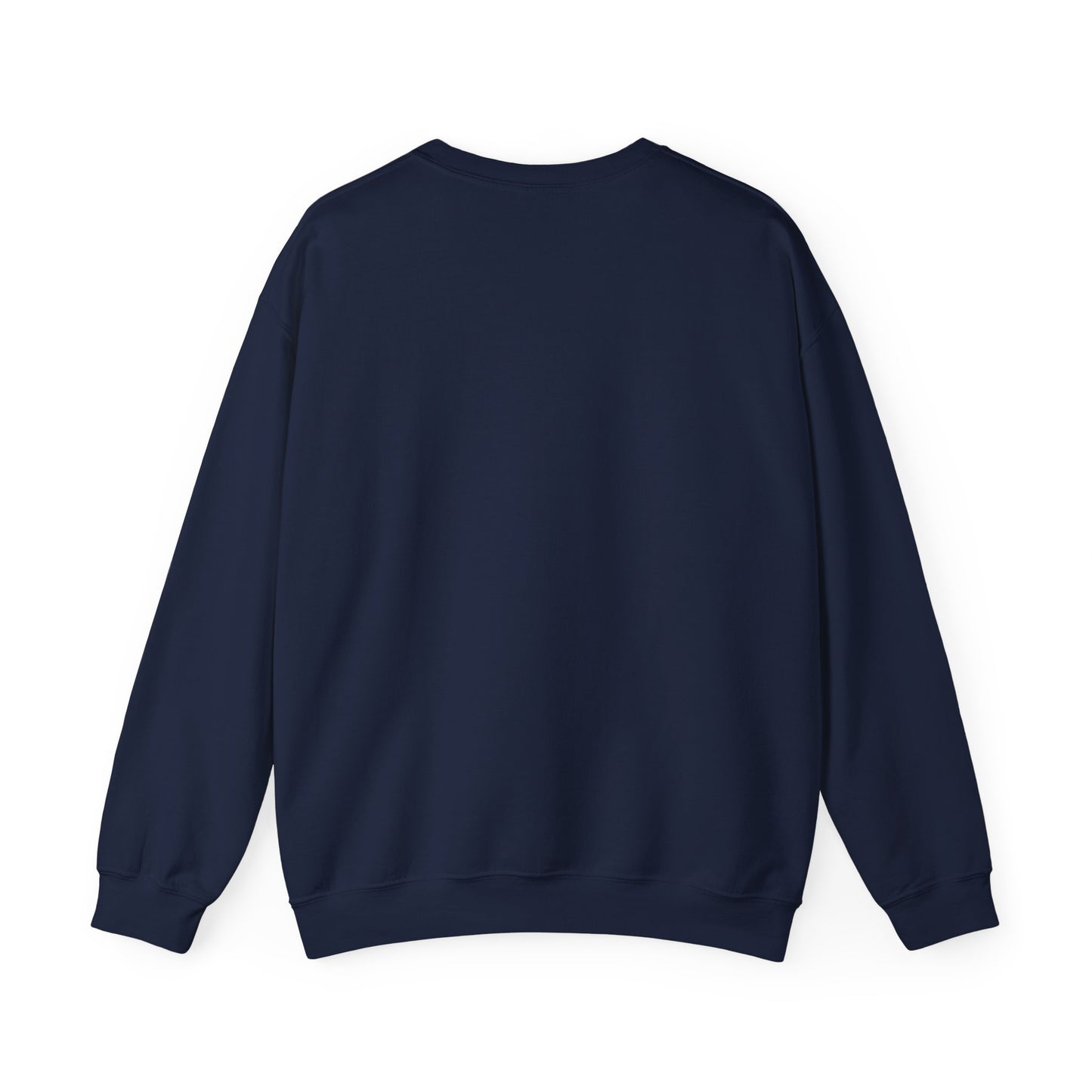 Crewneck Sweatshirt — "Held By Grace" Minimal Line Art Hands Design