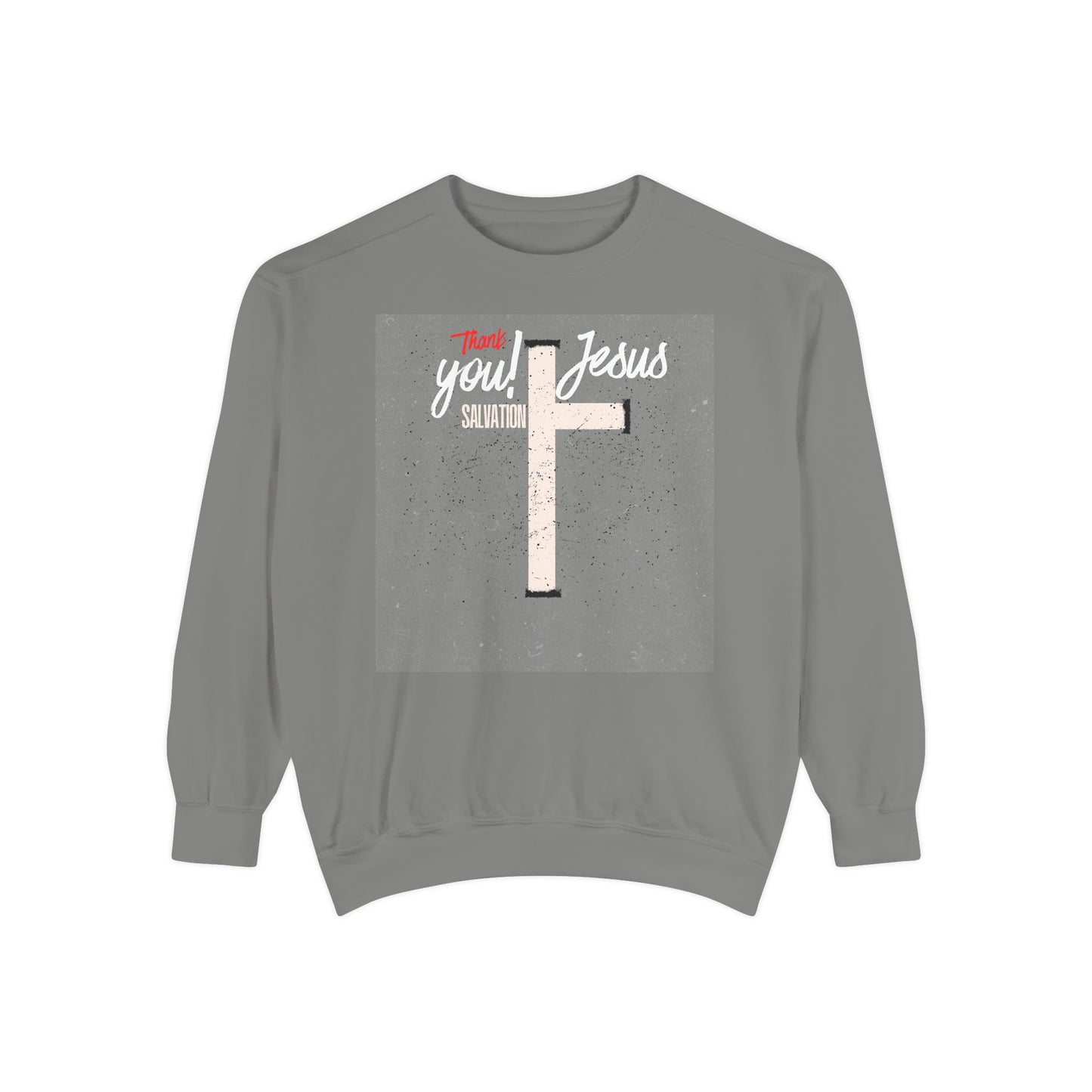 Grace Cross Sweatshirt — "Candidate of Grace" Christian Pullover