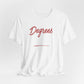 Degrees Script T‑Shirt — Minimal Retro Graphic Tee