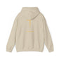 Hoodie — 'Without work is Dead' Gold Baroque Graphic Hooded Sweatshirt