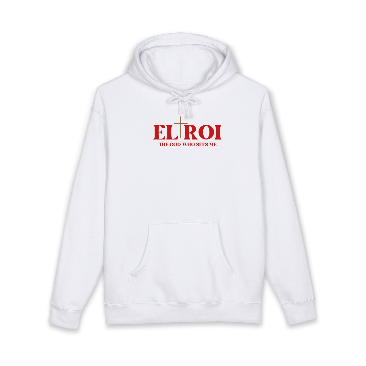 El Roi Hoodie — 'The God Who Sees Me' Christian Faith Pullover