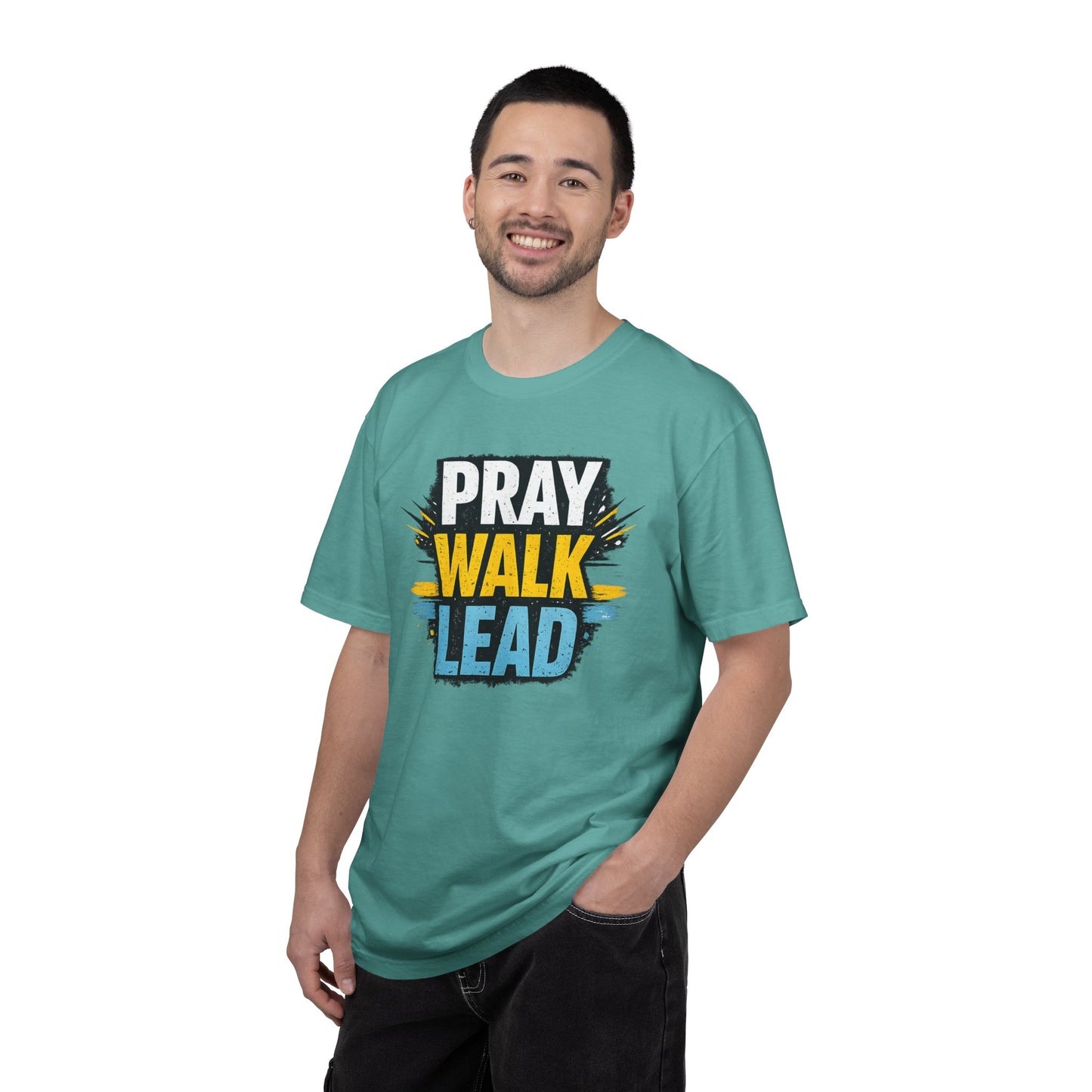 Pray Walk Lead T-Shirt — Inspirational Christian Faith Tee