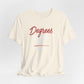 Degrees Script T‑Shirt — Minimal Retro Graphic Tee