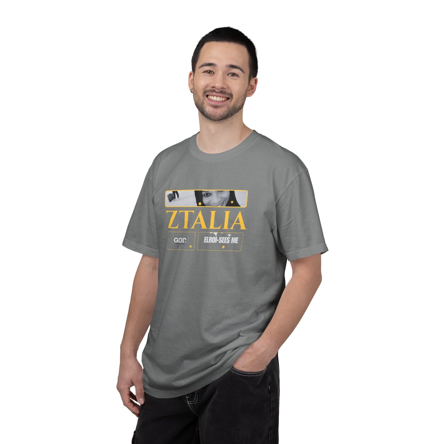 Ztalia Brand T-Shirt — Minimal Photo Logo Tee