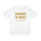 Candidate of Grace T-Shirt — Inspirational Faith Graphic Tee