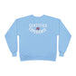 Crewneck Sweatshirt — "Certified by Experience" Minimal Graphic