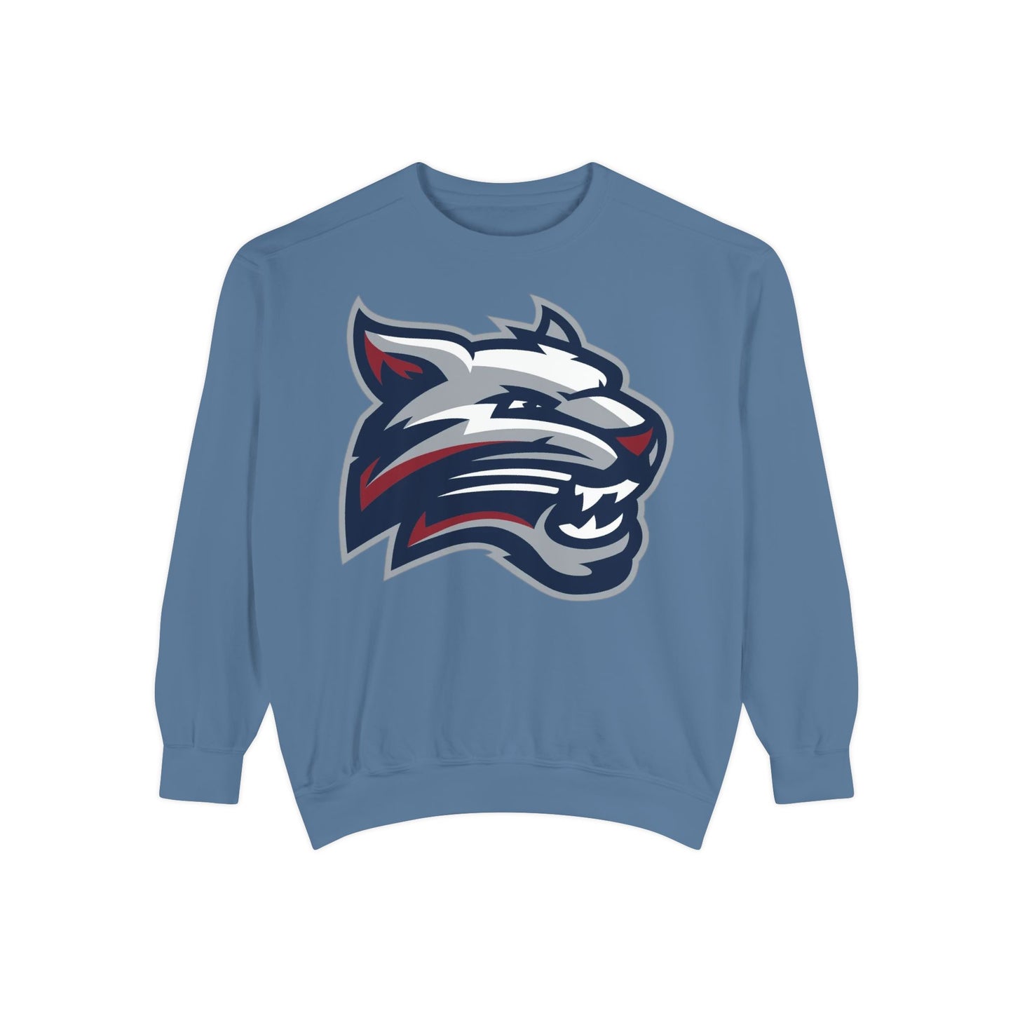 Bobcat Logo Sweatshirt — Retro Distressed Crewneck