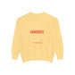 Grace Cross Sweatshirt — "Candidate of Grace" Christian Pullover