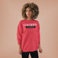 Crewneck Sweatshirt — "Certified by Experience" Minimal Graphic
