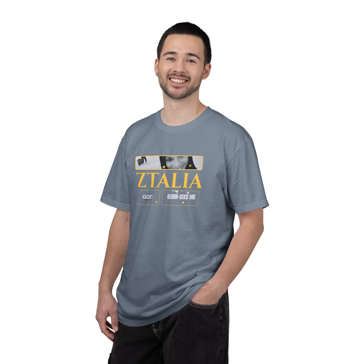 Ztalia Brand T-Shirt — Minimal Photo Logo Tee