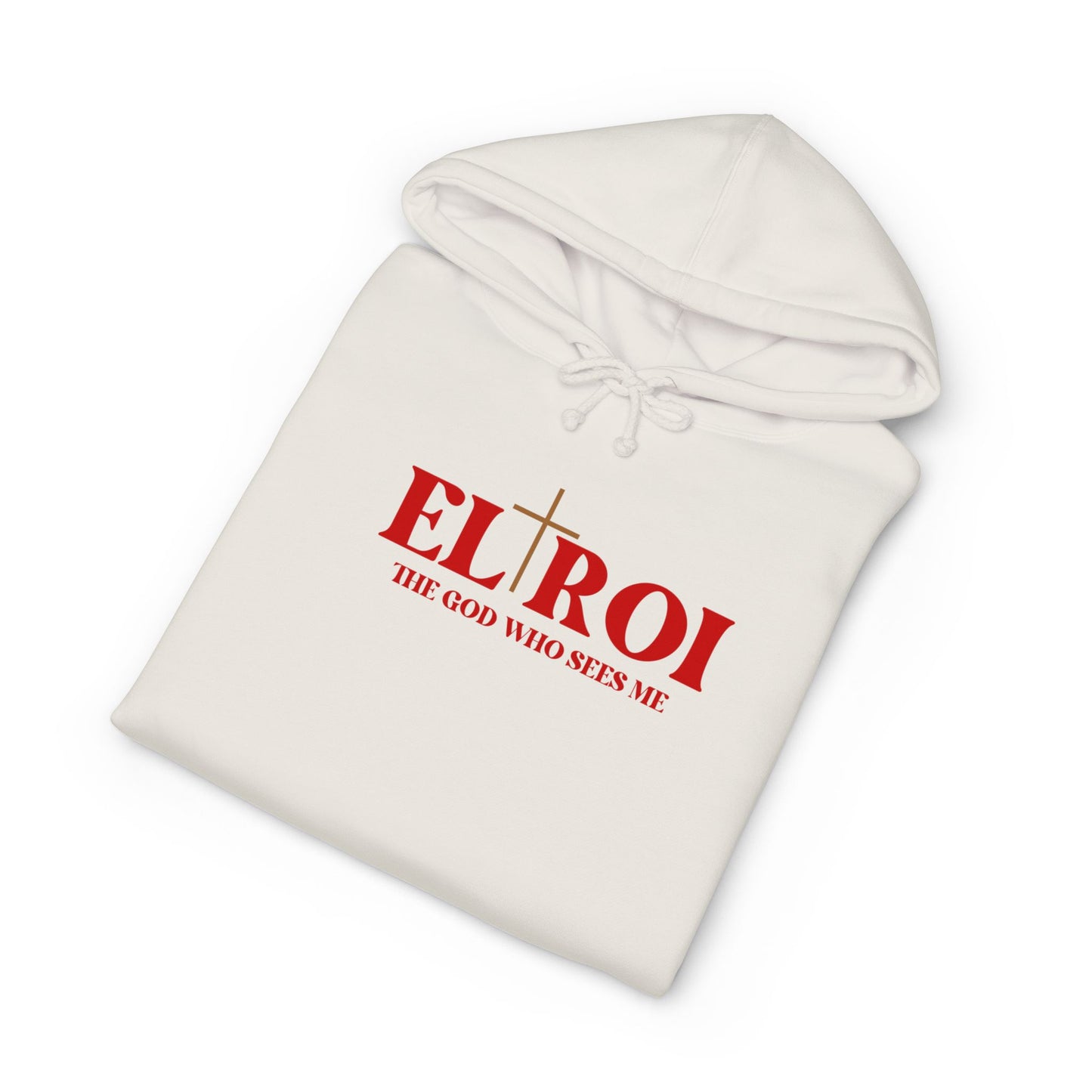 El Roi Hoodie — 'The God Who Sees Me' Christian Faith Pullover