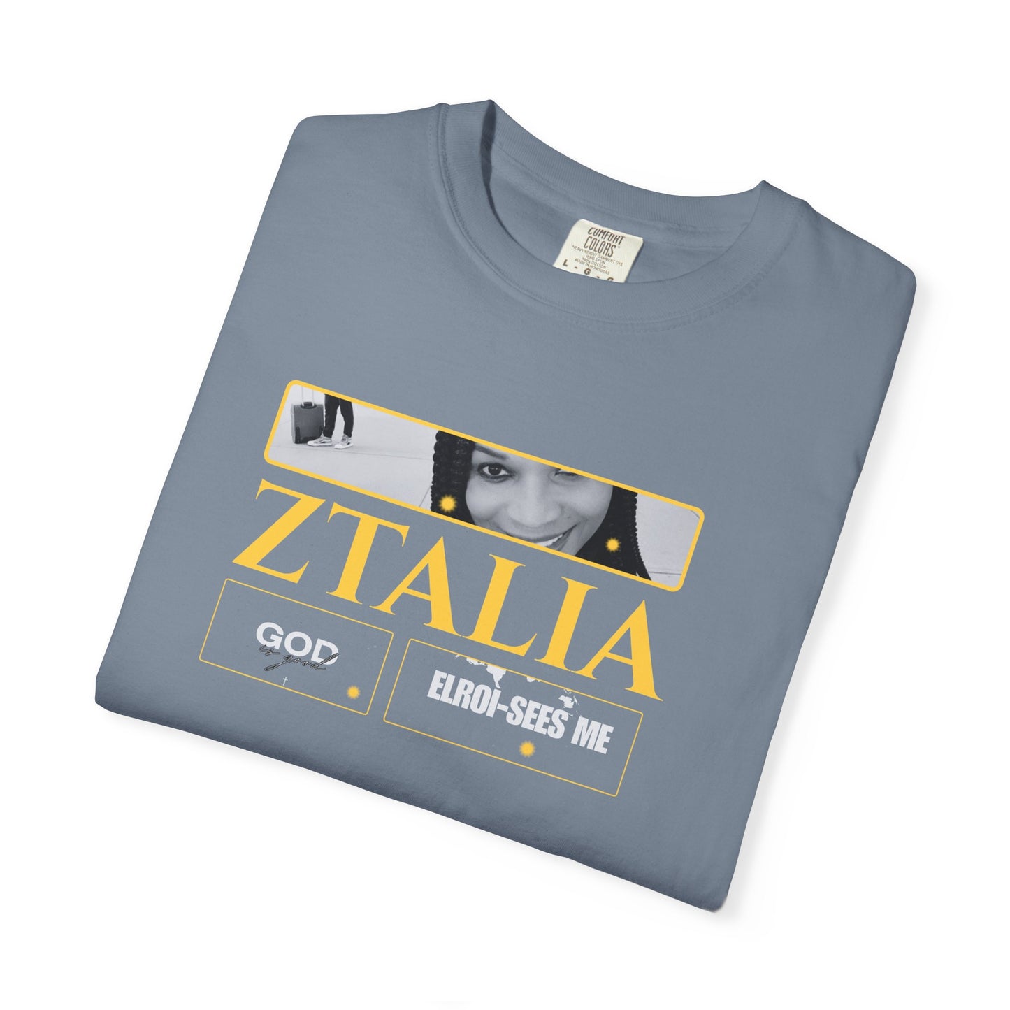 Ztalia Brand T-Shirt — Minimal Photo Logo Tee