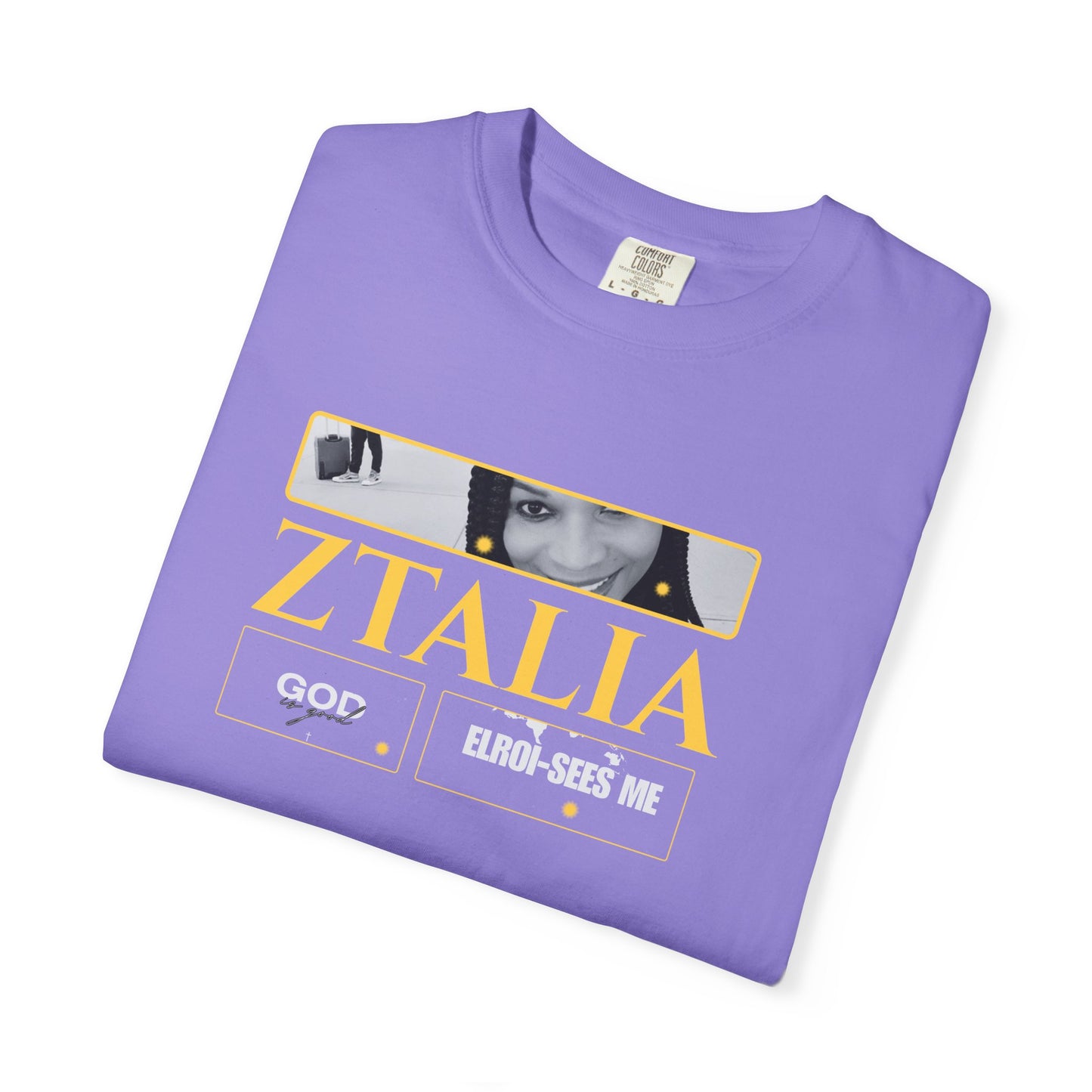 Ztalia Brand T-Shirt — Minimal Photo Logo Tee