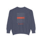 Grace Cross Sweatshirt — "Candidate of Grace" Christian Pullover