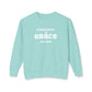 Candidate of Grace Sweatshirt — Cloud Sky Crewneck (Est. 2026)