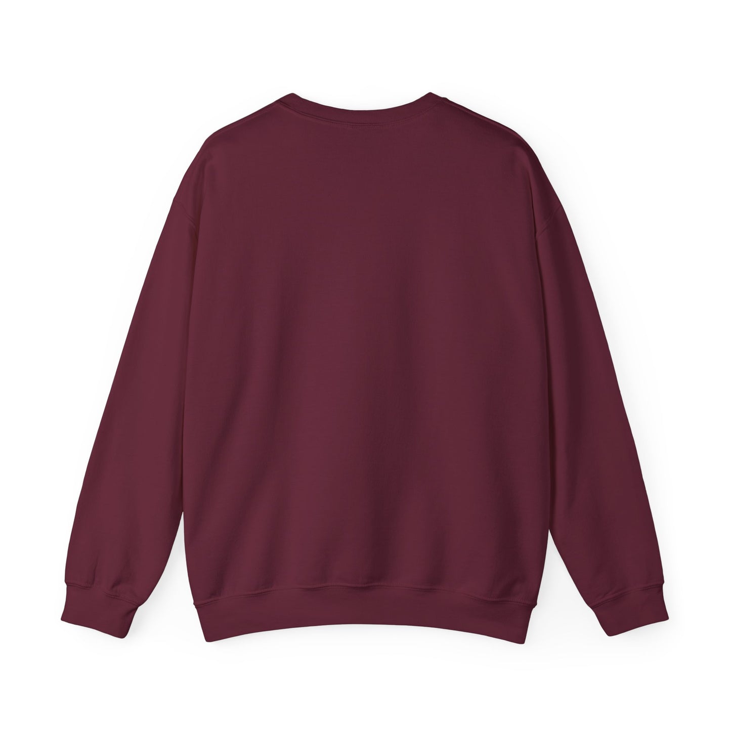 Crewneck Sweatshirt — "Held By Grace" Minimal Line Art Hands Design