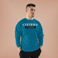 Crewneck Sweatshirt — "Certified by Experience" Minimal Graphic