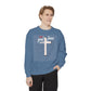 Grace Cross Sweatshirt — "Candidate of Grace" Christian Pullover