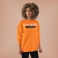 Crewneck Sweatshirt — "Certified by Experience" Minimal Graphic