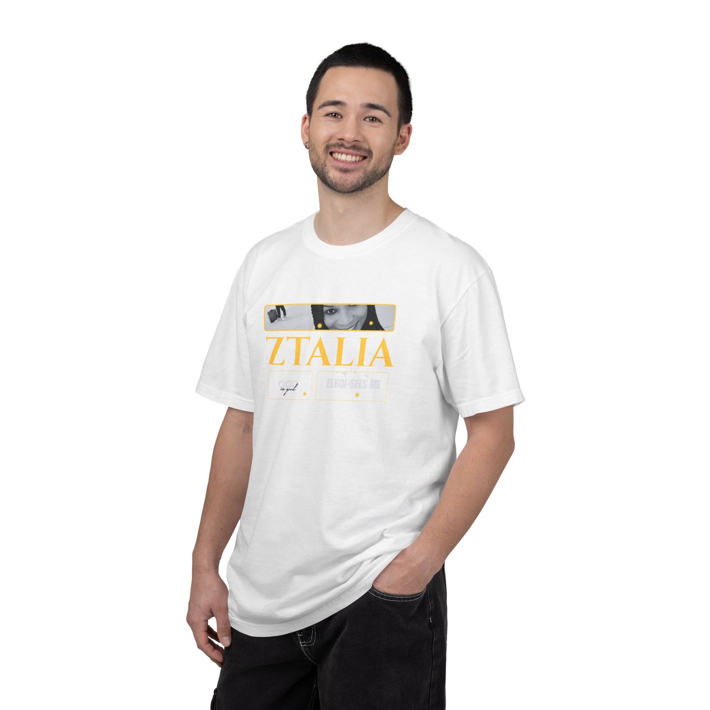 Ztalia Brand T-Shirt — Minimal Photo Logo Tee