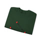 Crewneck Sweatshirt — "Held By Grace" Minimal Line Art Hands Design