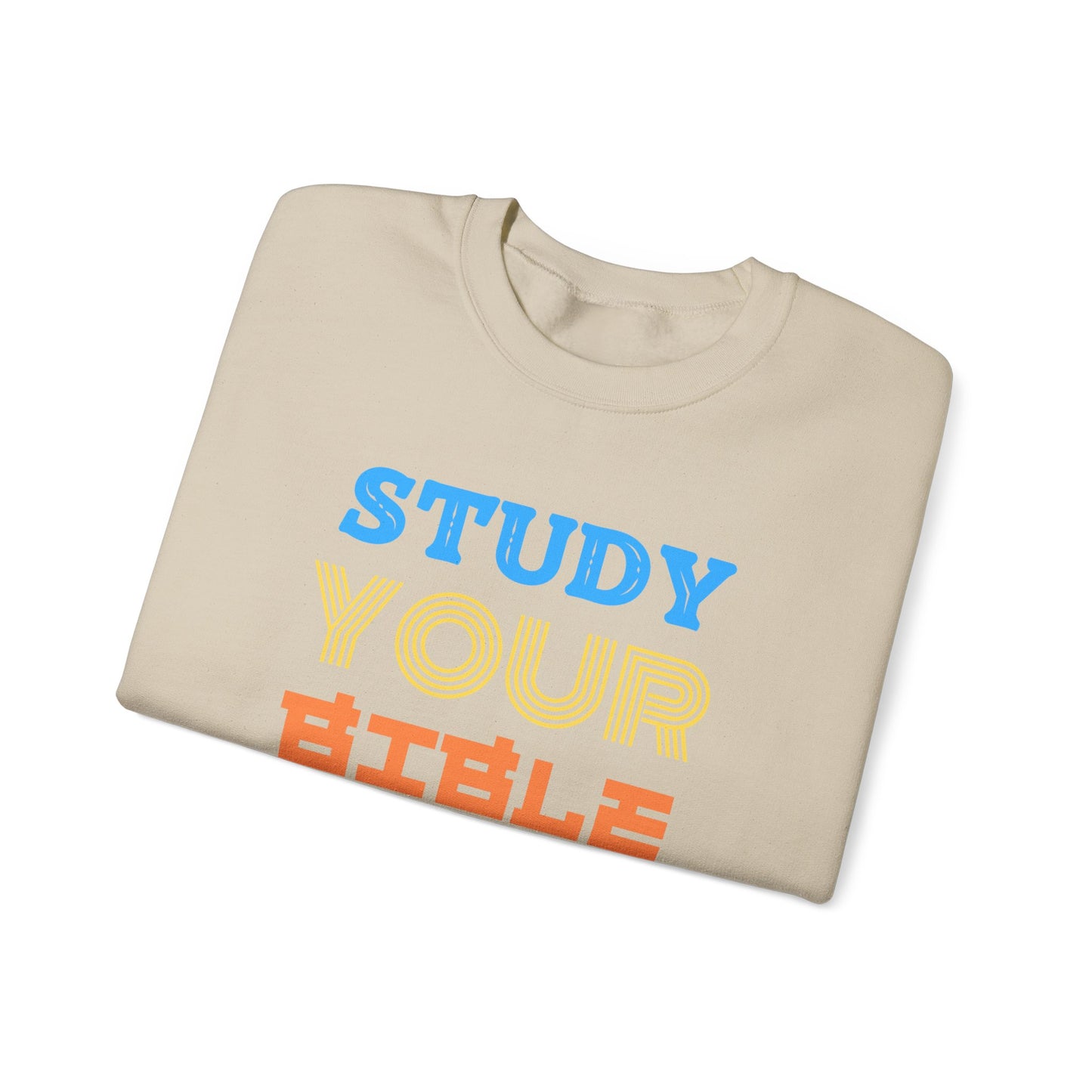 Crewneck Sweatshirt — "Skilled, Called, Empowered" Colorful Watercolor Design