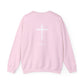 Crewneck Sweatshirt — "Skilled, Called, Empowered" Colorful Watercolor Design