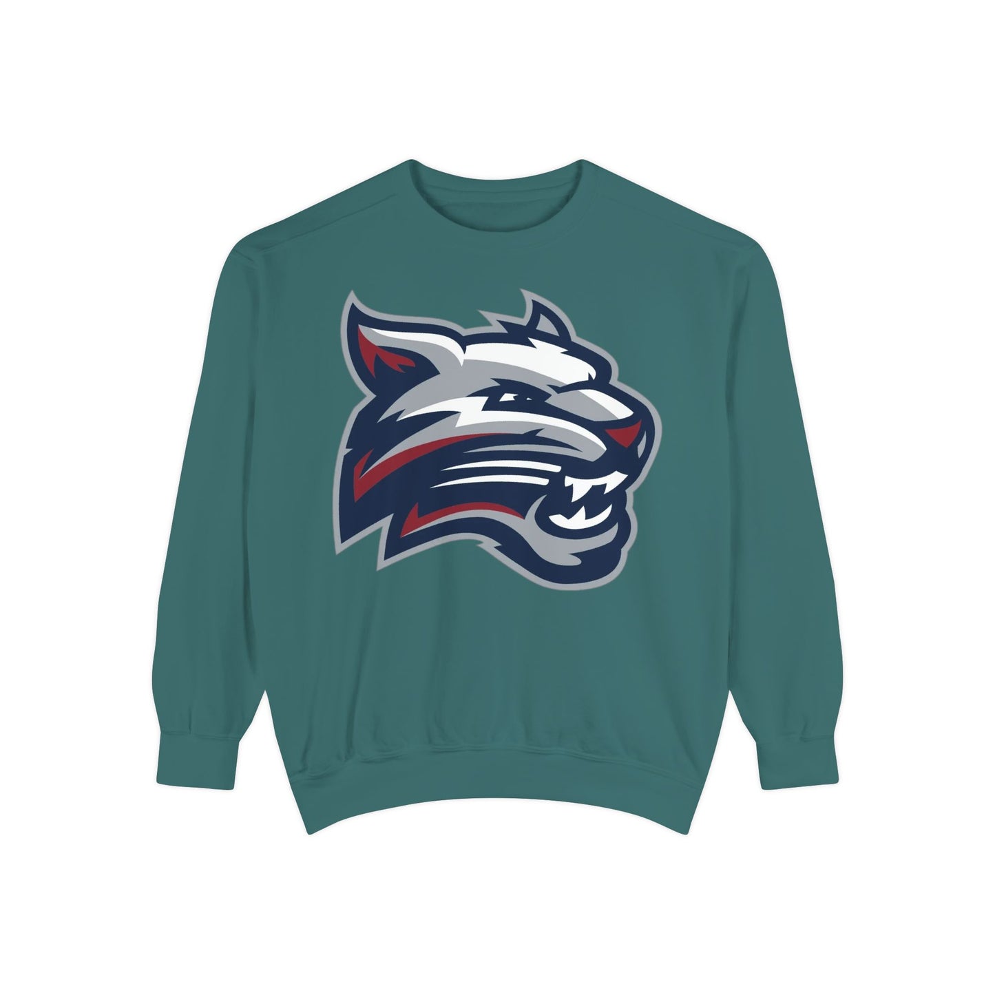 Bobcat Logo Sweatshirt — Retro Distressed Crewneck