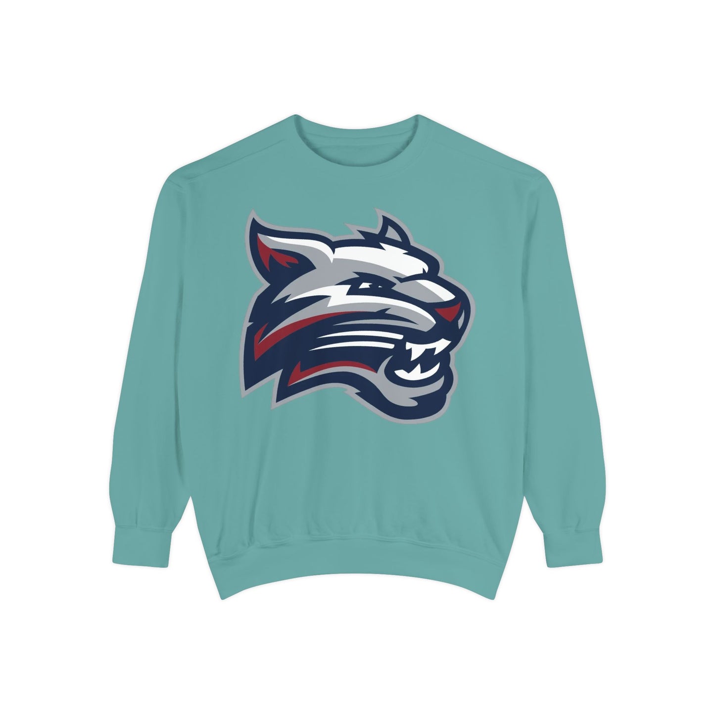 Bobcat Logo Sweatshirt — Retro Distressed Crewneck
