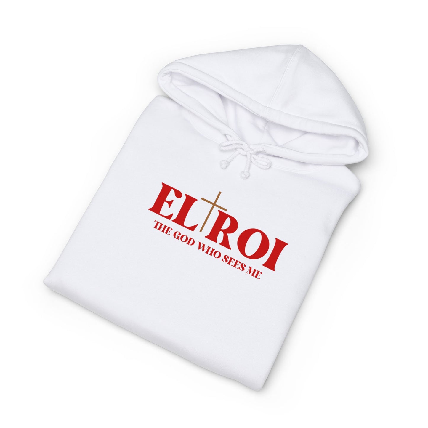 El Roi Hoodie — 'The God Who Sees Me' Christian Faith Pullover