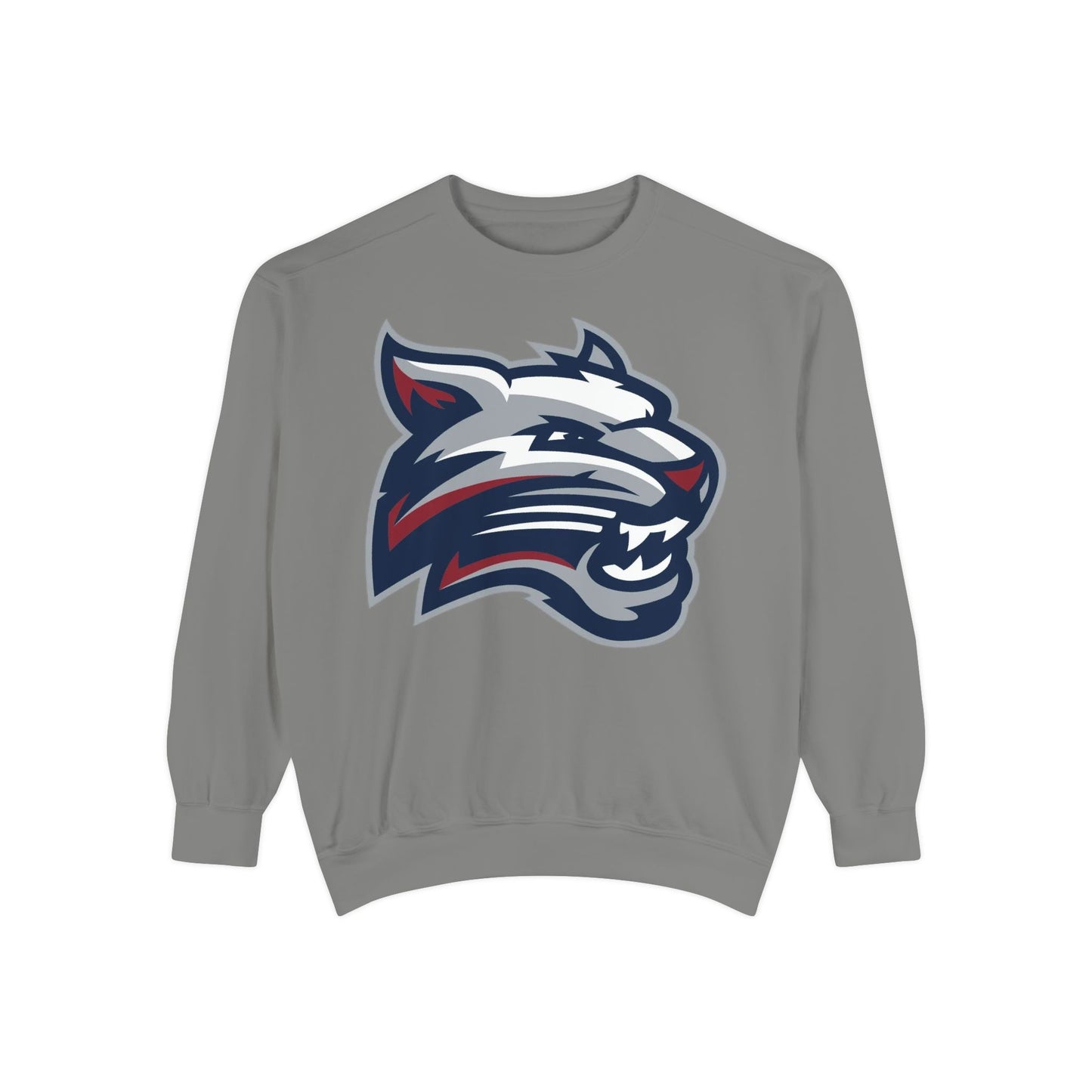 Bobcat Logo Sweatshirt — Retro Distressed Crewneck