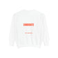 Grace Cross Sweatshirt — "Candidate of Grace" Christian Pullover