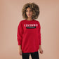 Crewneck Sweatshirt — "Certified by Experience" Minimal Graphic