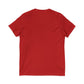 V-Neck Tee — 'Faith without Work is Dead' Vintage Sun Graphic