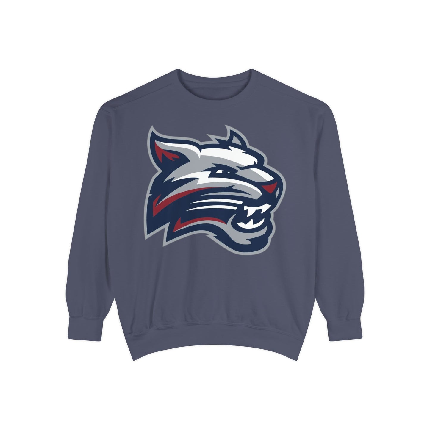 Bobcat Logo Sweatshirt — Retro Distressed Crewneck