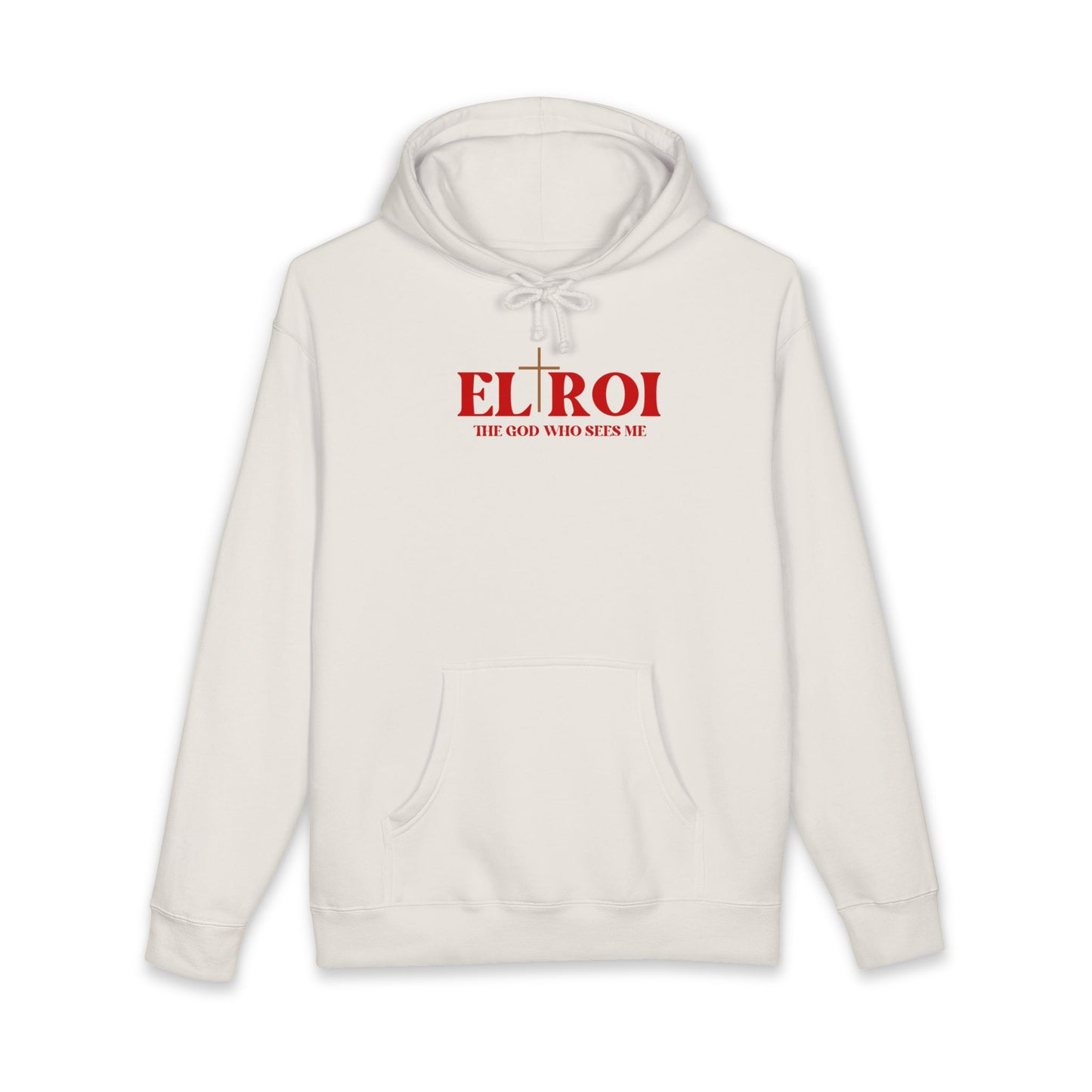 El Roi Hoodie — 'The God Who Sees Me' Christian Faith Pullover