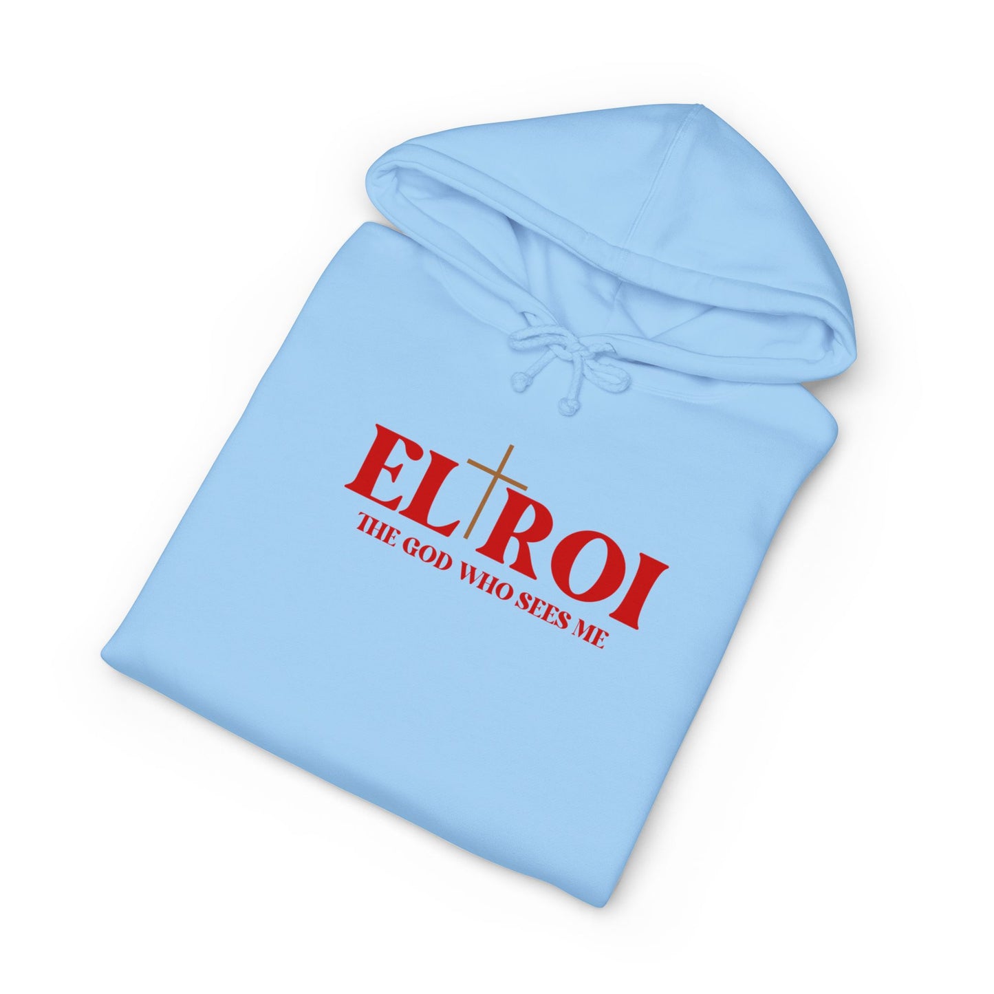 El Roi Hoodie — 'The God Who Sees Me' Christian Faith Pullover