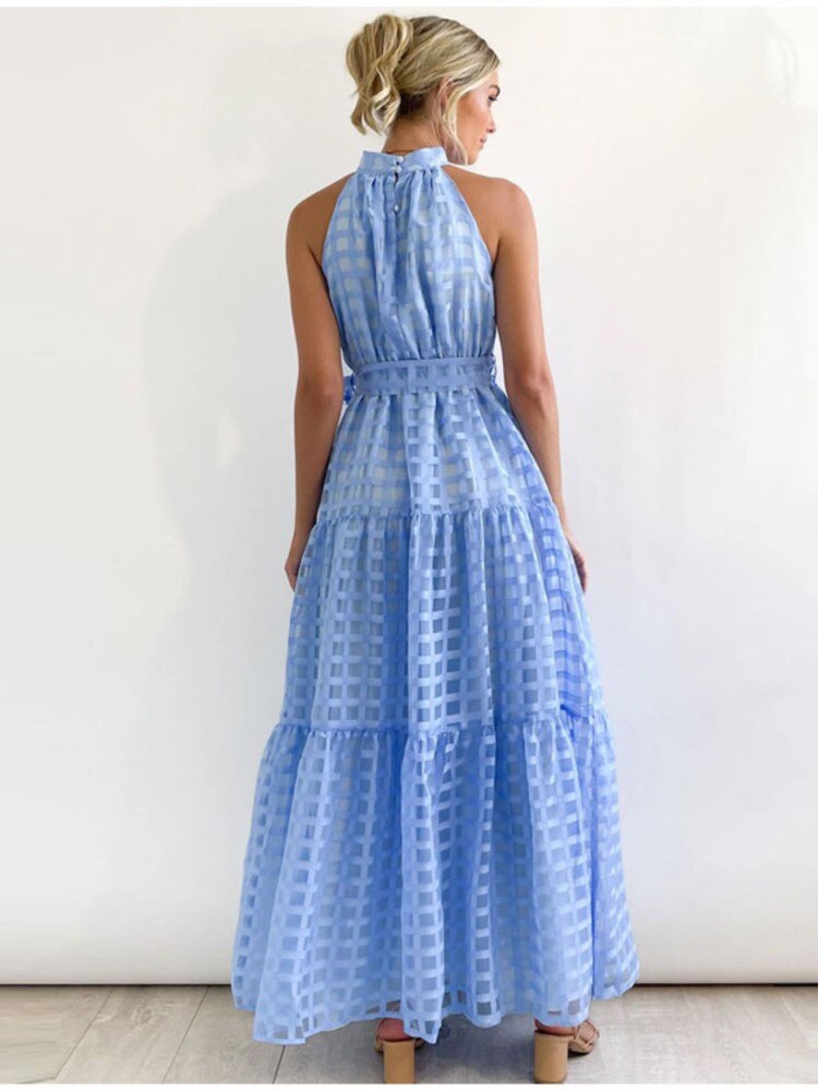 Halter Sleeveless With Belt