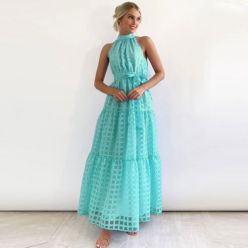 Halter Sleeveless With Belt